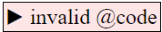 Invalid code image